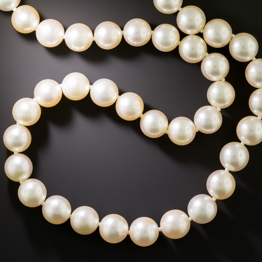 Opera-Length Cultured Pearl Necklace