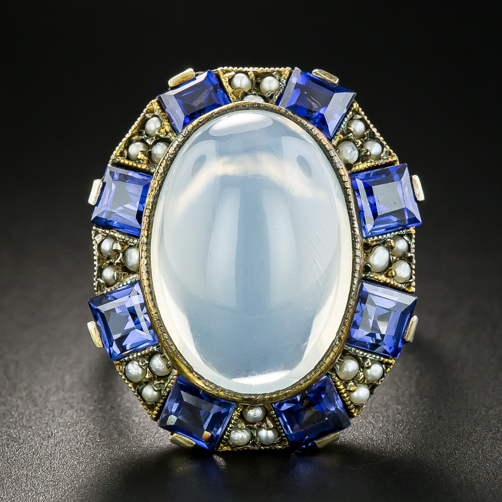 Early 20th Century Moonstone Ring - Vintage Jewelry