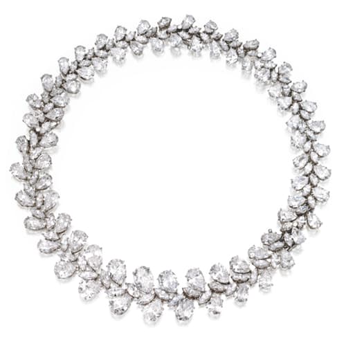 Harry Winston Diamond Choker c.1956. Photo Courtesy of Sotheby's.