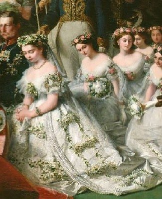 Nuptials of Princess Victoria and Prince Frederick William of Prussia, 1858.