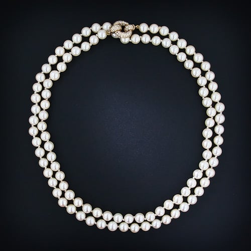 Akoya Pearl Necklace.