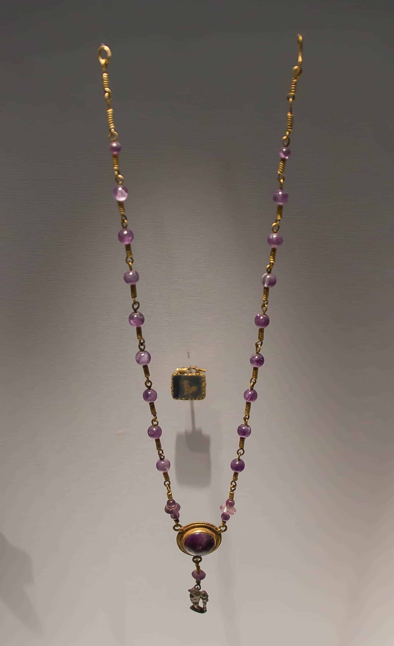 Ancient Amethyst Necklace.