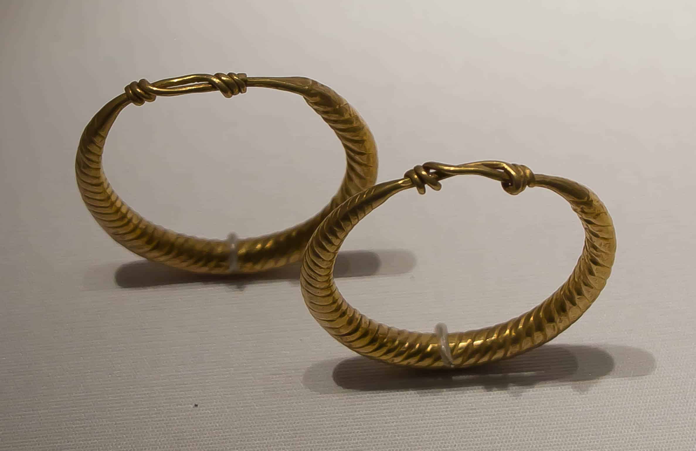 Ancient Gold Earrings.