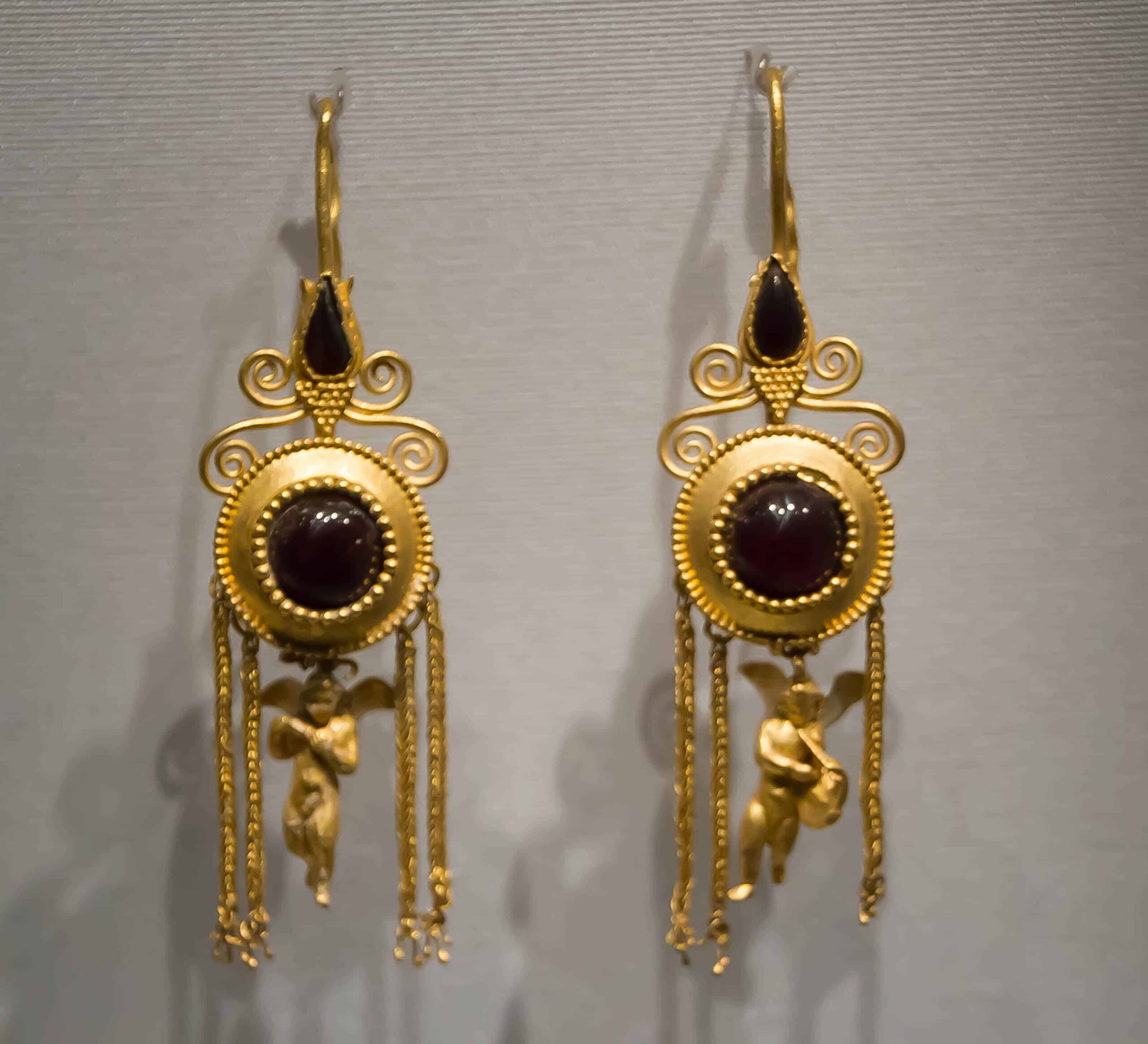 Ancient Gold Earrings.