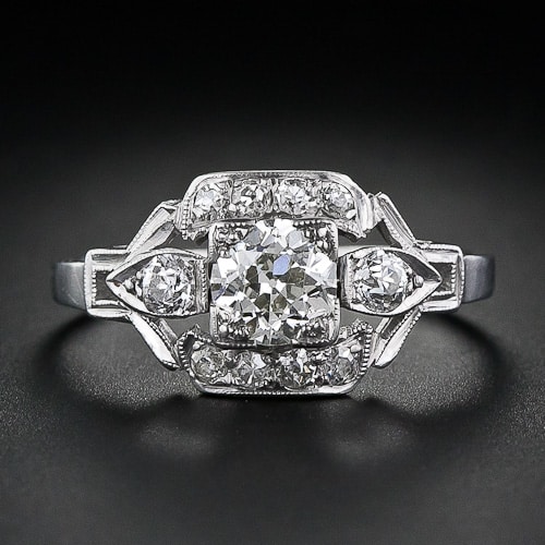 Art Deco Diamond Ring.