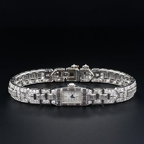 French Art Deco Diamond Lady's Watch.