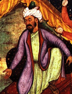 The First Emperor of the Mogul Empire, Babur.