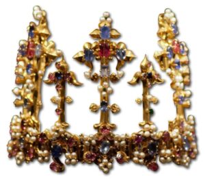 The Crown of Princess Blanche. c 1370-80.