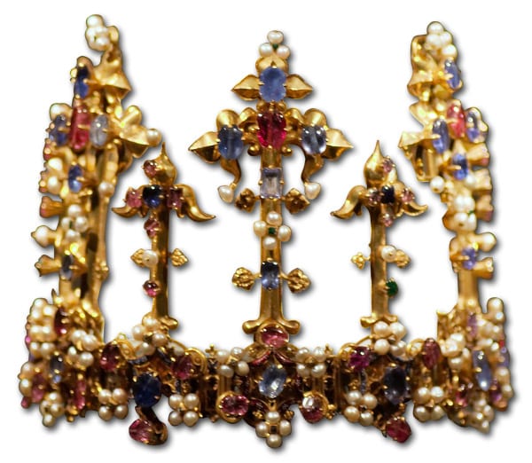 The Crown of Princess Blanche. c 1370-80. 