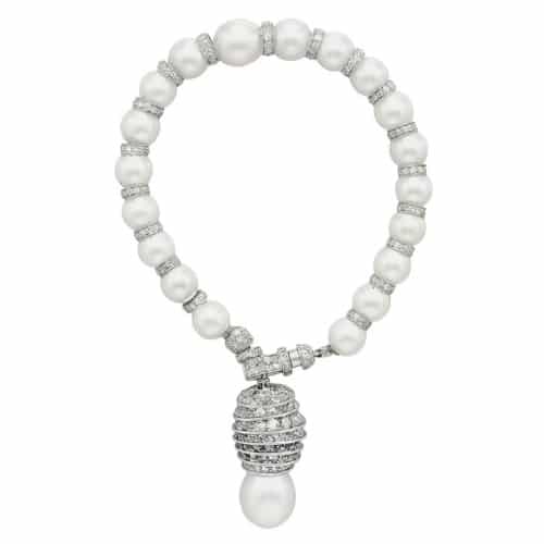 Boivin Art Deco Pearl Bracelet