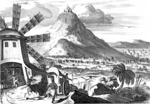 Silver Mining at Potosí, Bolivia, 17th Century.
