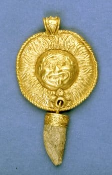 Etruscan Gold Bulla c.4th to 3rd Century B.C. © The Trustees of the British Museum.