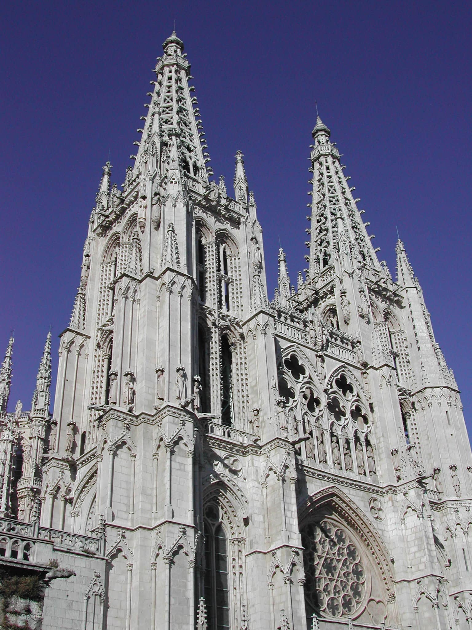 Cathedral of Burgos, Spain. Unmistakably High Gothic.