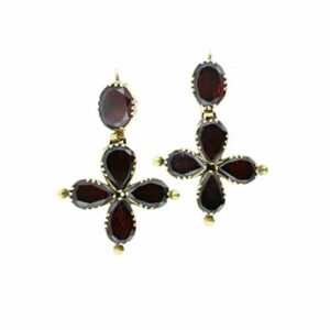 Garnet Earrings.