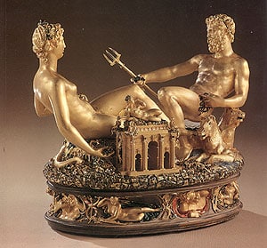 Cellini's Most Famous Work; The 'Saliera."