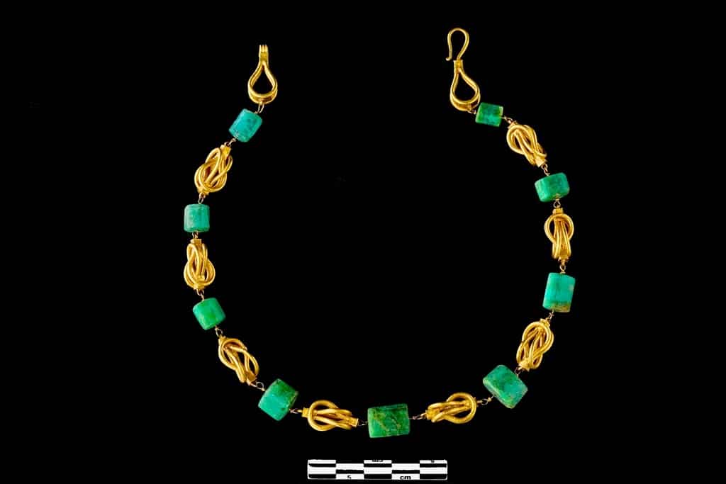 Emerald Necklace from the Treasure of Vaise.