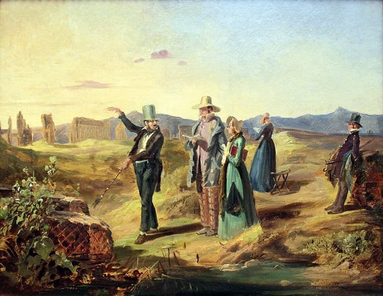 Englishmen in the Campagna, c.1845, by Carl Spitzweg. Photo Courtesy of Wikipedia.