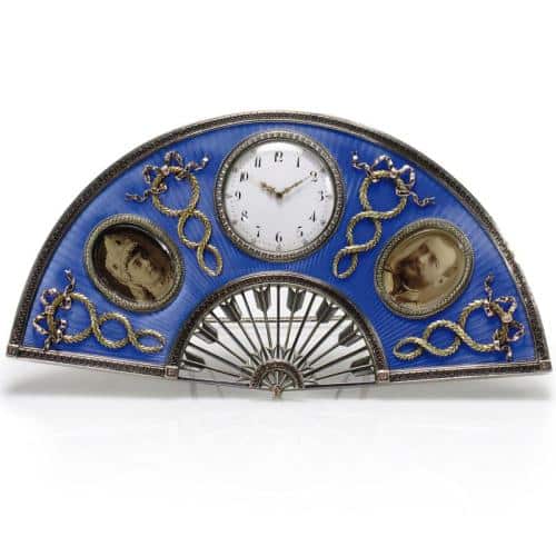 Clock Designed by Peter Carl Fabergé for Nicolas and Alexandra of Russia.
