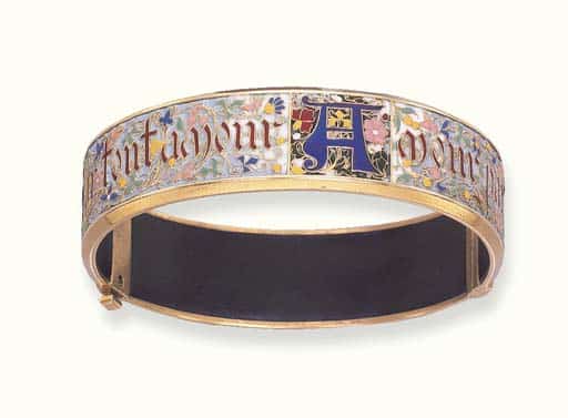 Cloisonné Enamel Bracelet in the Japanese Taste. Photo Courtesy of Christies