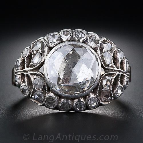Georgian Rose-Cut Diamond Engagement Ring