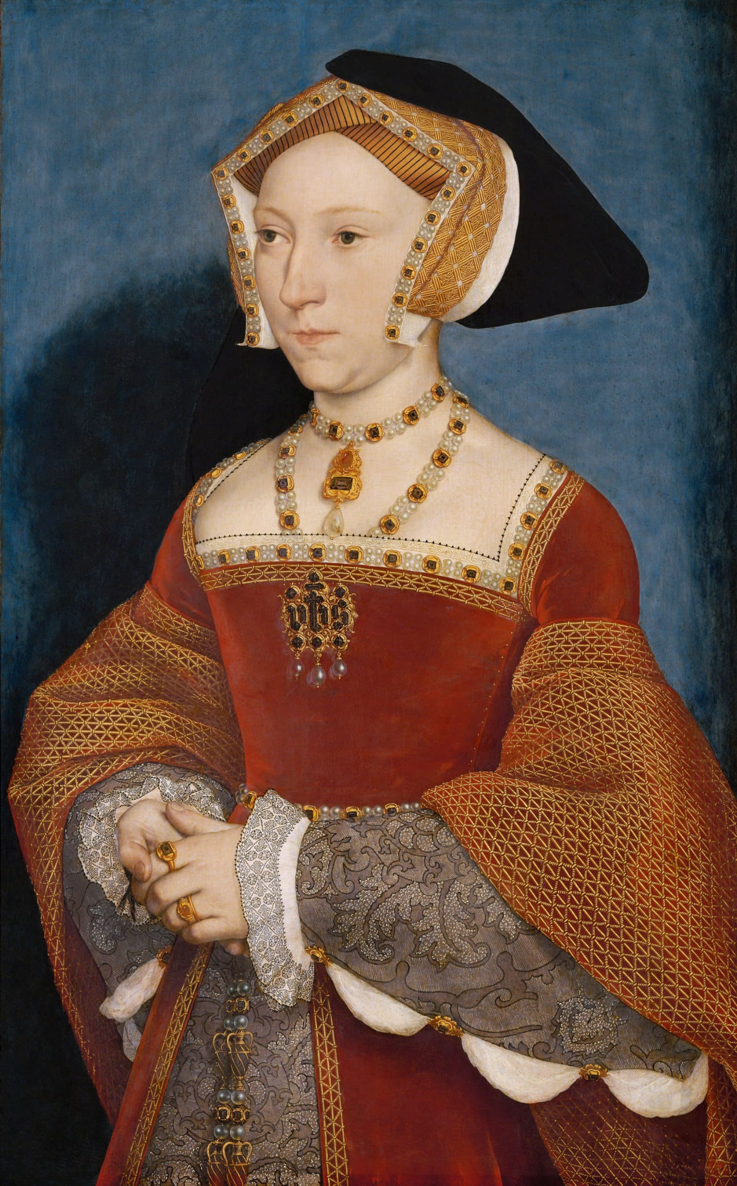 Portrait of Jane Seymour by Hans Holbein the Younger c.1536-37.