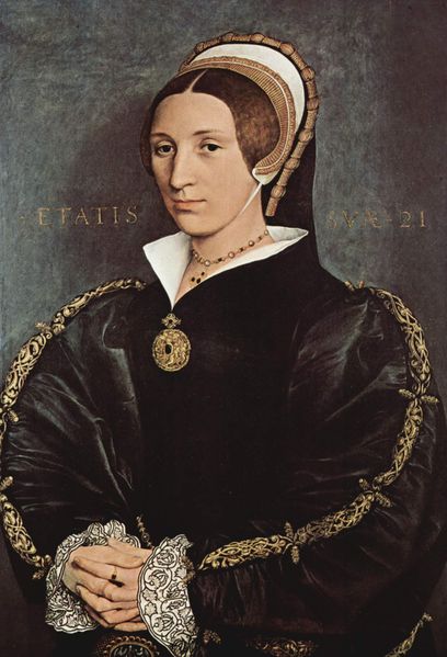 Portrait of Elizabeth Seymour, 1540-1541.
