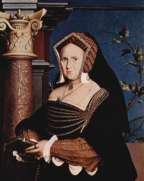 Portrait of Mary Wotton, Lady Guildenford, 1527.