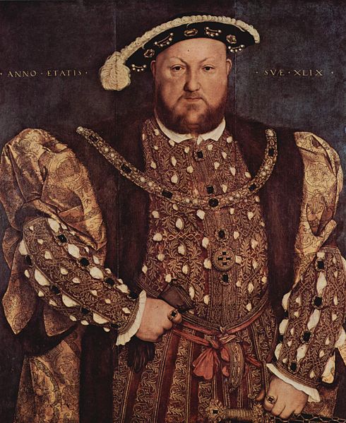 Portrait of Henry VIII. c.1539-1540.
