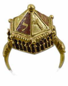 Early 14th Century Jewish Wedding Ring.