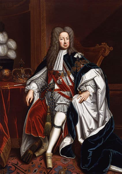 Portrait of King George I of Great Britain (1660-1727)
