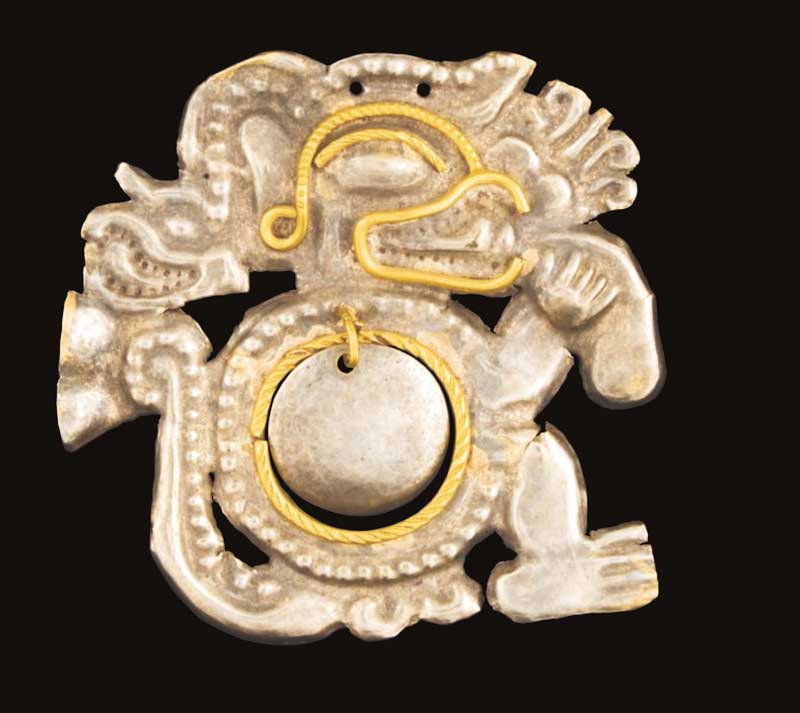 Platinum and Gold Object, La Tolita Culture, Ecuador.