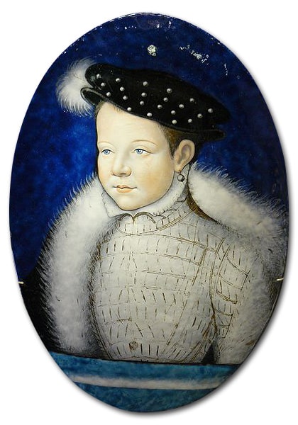 Limoges Enamel on Copper - The Dauphin, Later Frances II.