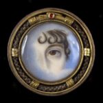 Lover's Eye Miniature Brooch. Image Courtesy of Bonham's