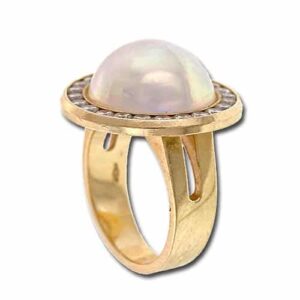 Mabe Pearl Ring.