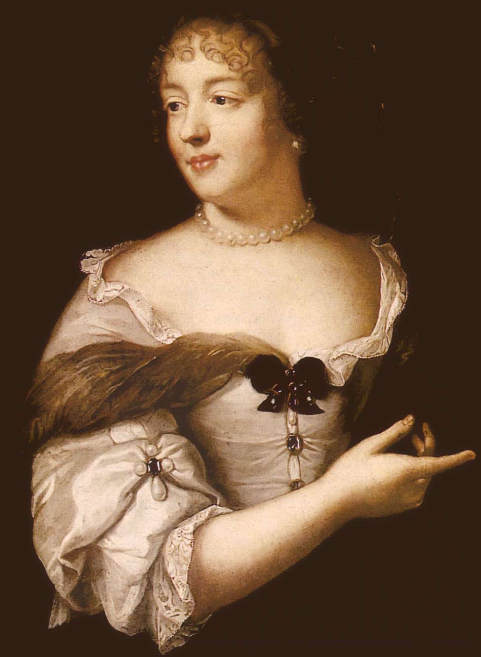 Marie de Rabutin-Chantal, Marquise de Sévigné by Claude Lefebvre.