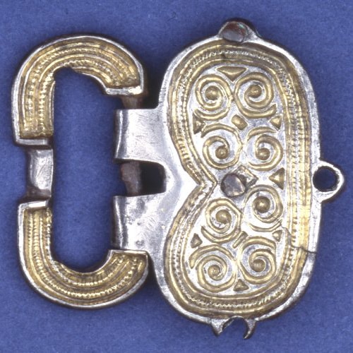 Medieval Gilt Buckle c. 5th – 6th Century © The Trustees of the British Museum.