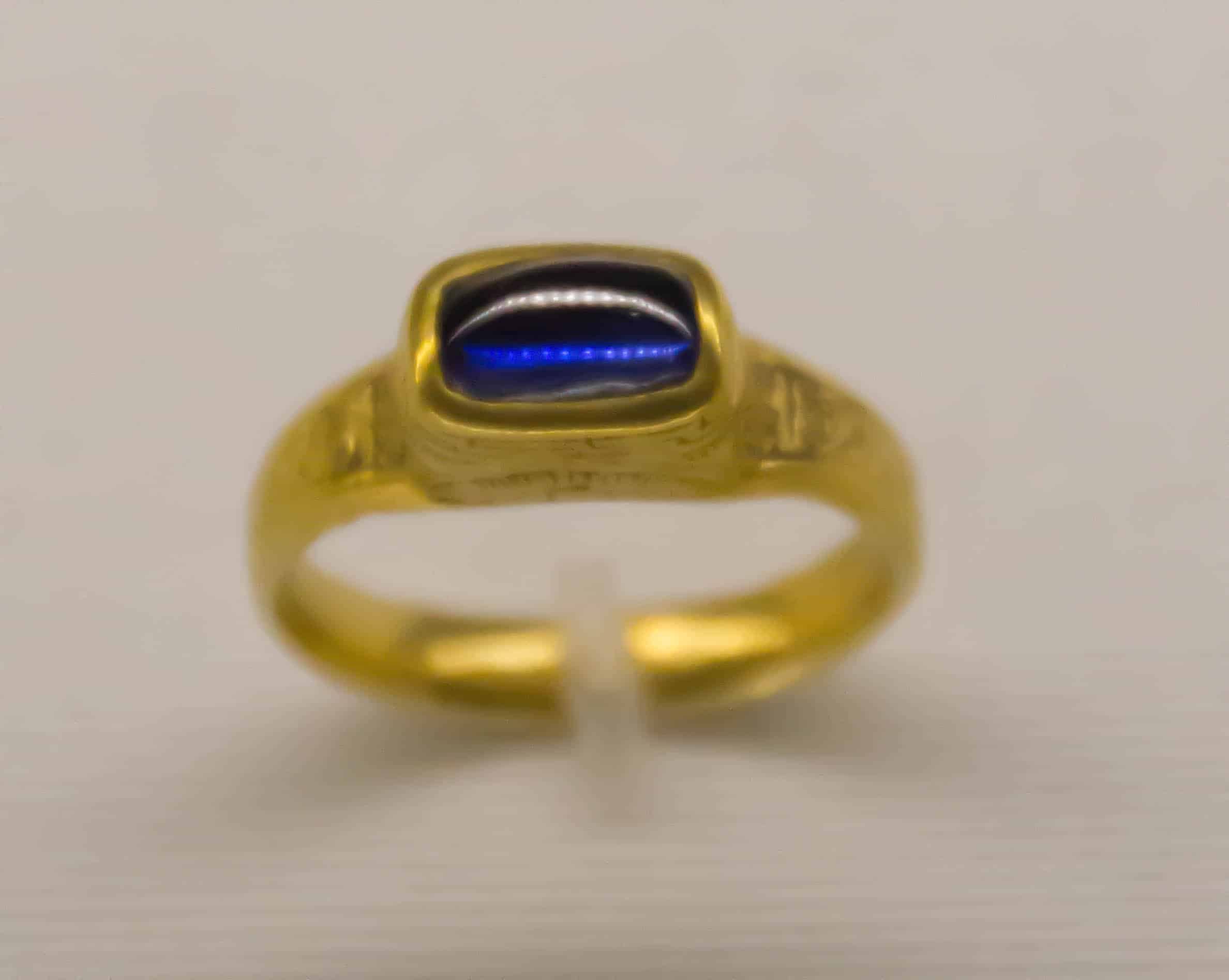 Medieval Sapphire Ring.
