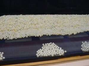 Mikimoto Cultured Pearls.