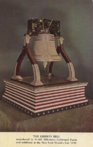 Mikimoto Pearl Encrusted Liberty Bell.