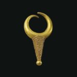 Mycenaean Gold Earrings c. 13th Century B.C. Photo Courtesy of Christie's.