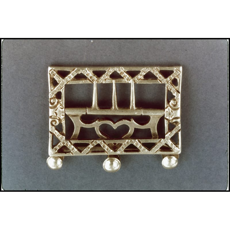 Gentleman's Neck Stock Buckle c. 1760.