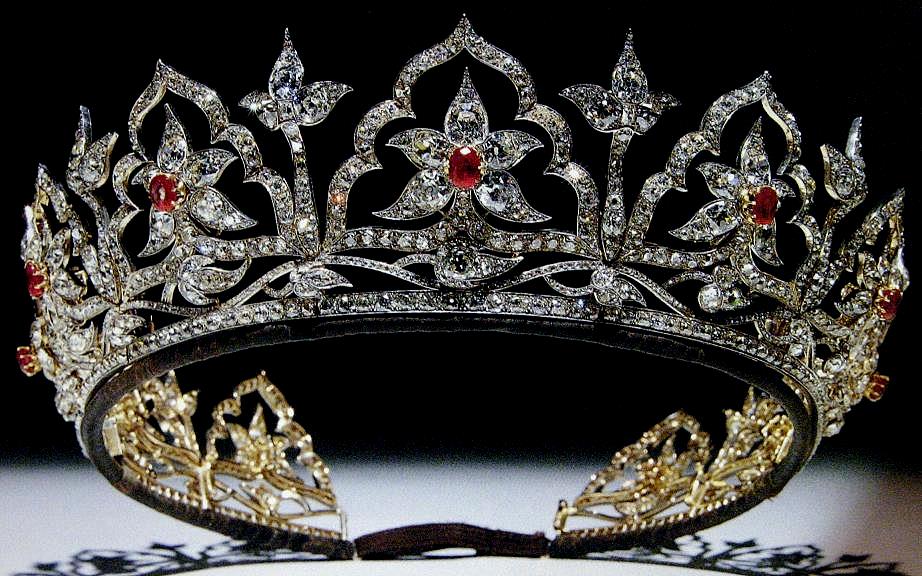 The Oriental Circlet Ruby and Diamond Tiara.