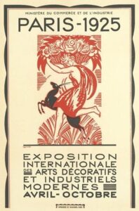 Poster for the Exposition International des Arts Décoratifs et Industriels Modernes, Paris 1925 by Robert Bonfils (1886-1972)