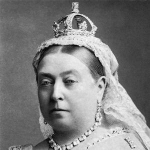 Queen Victoria Wearing the Small Crown.
