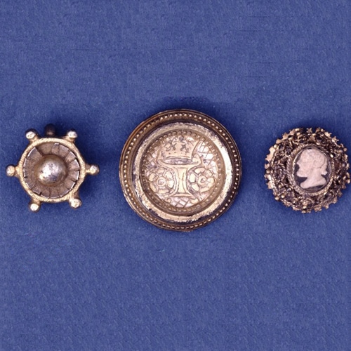 Early to Mid 16th Century Silver and Silver Gilt Badges. © The Trustees of the British Museum.