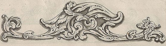 Rocaille Design, 1685.
