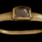 3rd Century, Roman "Pointed" Diamond Ring. © The Trustees of the British Museum.