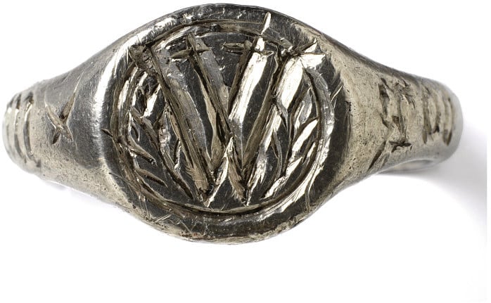 Signet Ring with Initial W c.1450-1550, English