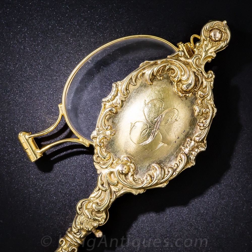 Concealed Opera Glass Lorgnette.