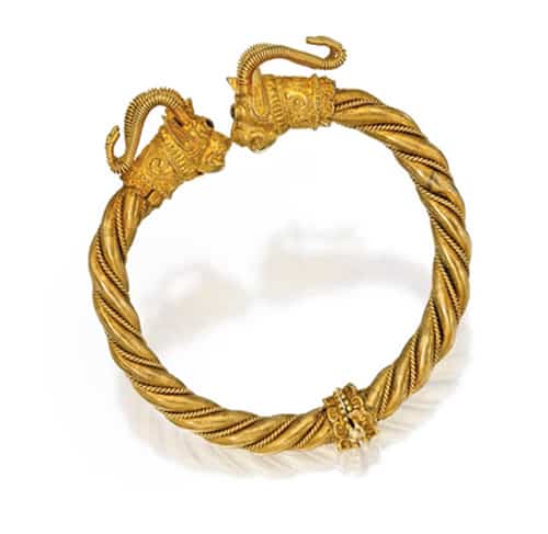 Zolotas Gold Bracelet. Photo Courtesy of Sotheby's
